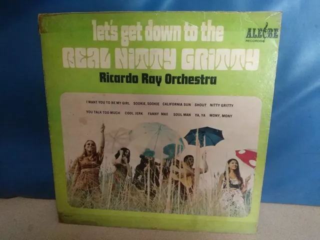 RICARDO RAY Orchestra ‎– Let's Get Down To The Real Nitty Gritty - LP Latin