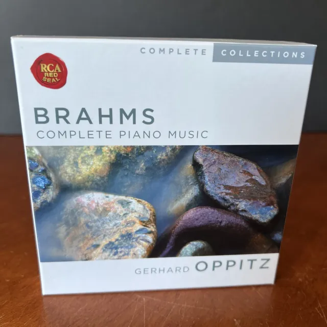 Brahms Complete Piano Music CD Box Set Gerhard Oppitz BMG Classics RCA Red Seal