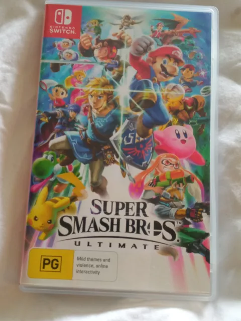 Super Smash Bros Ultimate: Replacement Cover Art & Case for 