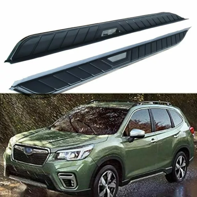 2Pcs Fits for Subaru Forester 2019-2024 Fixed Side Step Nerf Bar Running Board