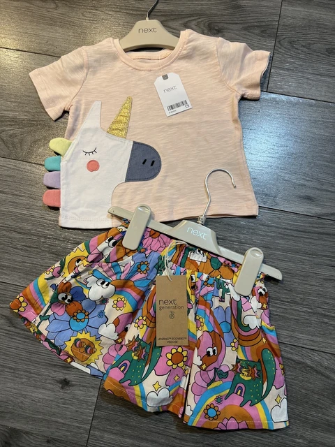 Next baby girl 6-9 months skirt and top outfit bundle BNWT