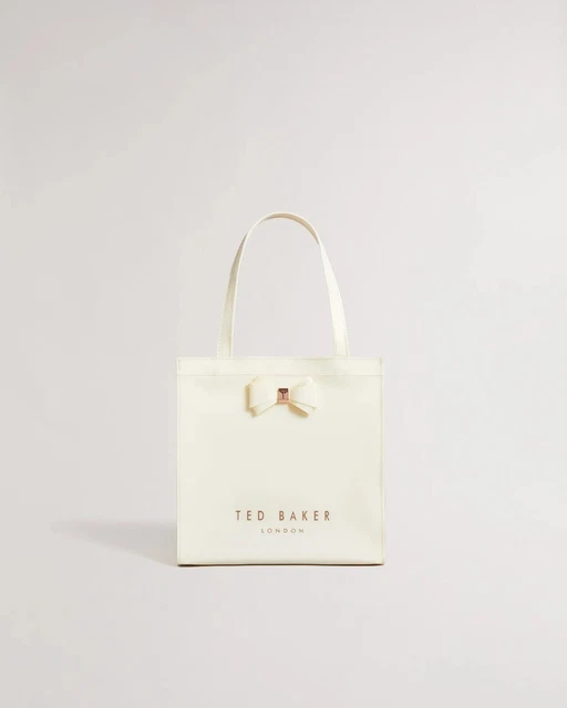 TED BAKER LONDON Aracon Ivory Small Bow Icon Bag Elegantly