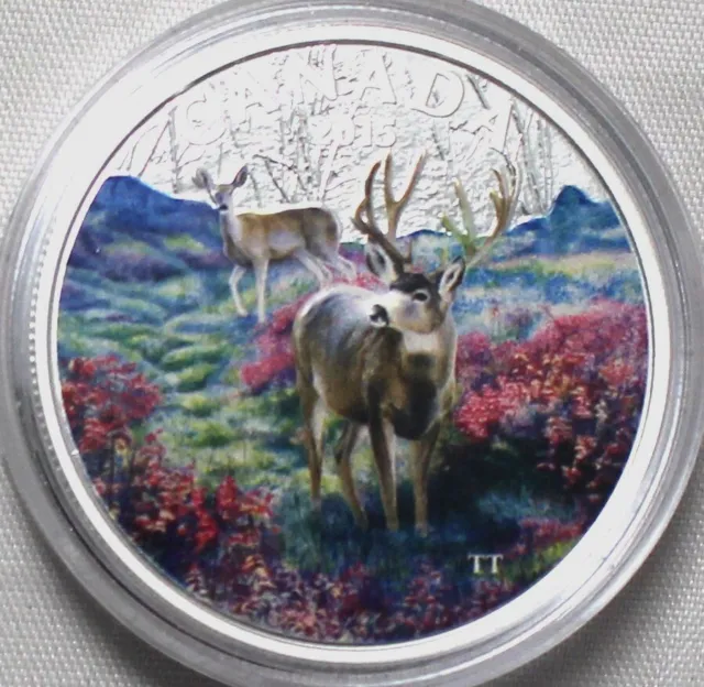 Canada $20 2015 Misty Morning Mule Deer   #188284