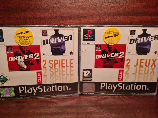 Bundle 2 Jeux Drive 1&2 - PS1 Complet Version Française Collector Sony