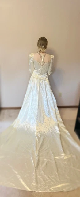 Vintage Wedding Dress 1950 
