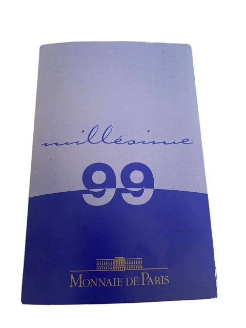Coffret 1999 Bu Monnaie De Paris Millesime 99 #27