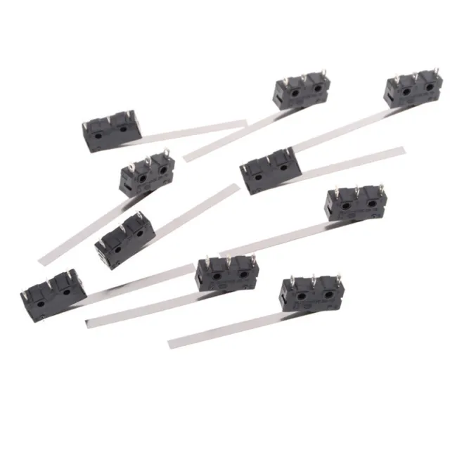 10X V-153-1C25 Limit Switch Long Straight Hinge Lever Type SPDT Micro Switch#km