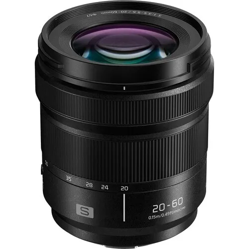 (Open Box) Panasonic LUMIX S Series 20-60mm f/3.5-5.6 Zoom Lens for L-Mount