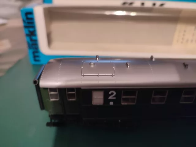 Märklin HO 4241 Personenwagen 2. Klasse ÖBB 1/4 unbespielt in OVP