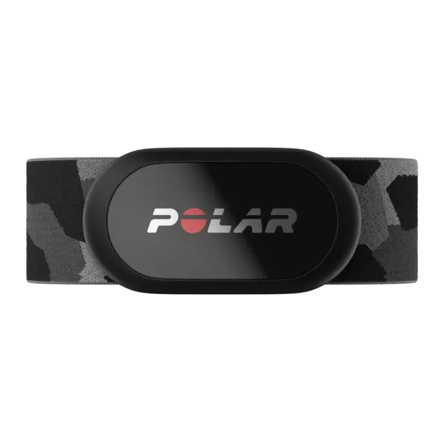 2023 Polar H10 HRM Sensore cardiofrequenzimetro toracico grigio M-XXL...