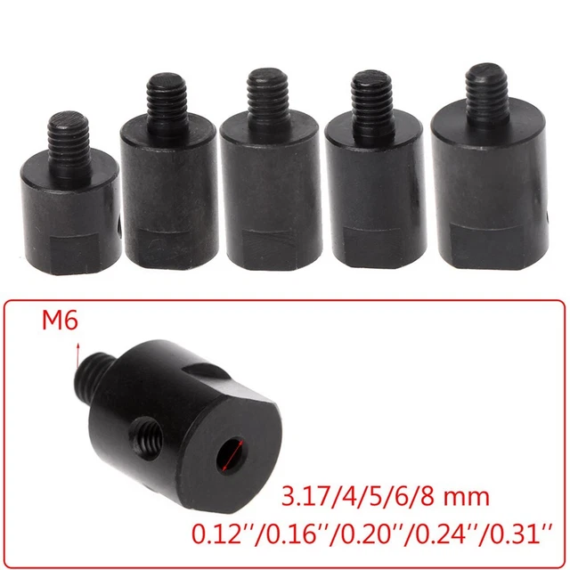 Tout Neuf Moteur Arbre Scie Lame 1 Set 3.17mm/4mm/5mm/6mm / 8mm 6mm Trous