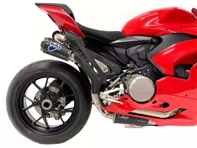 Scarico Completo Titanio-Titanio Sbk Replica Termignoni Per Streetfighter V2 21-
