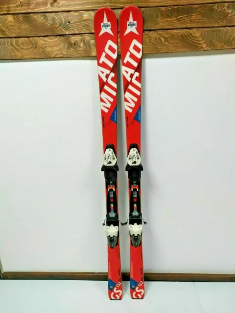 Atomic Redster GS 152 cm Ski + Fischer RS10 Bindings Winter Sport Snow Outdoor