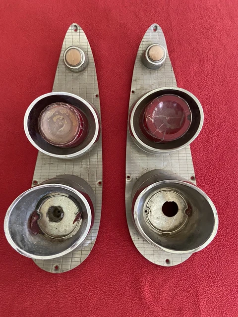 1959 Dodge Sweptside Truck / Staion Wagon Original Tail Light Pair