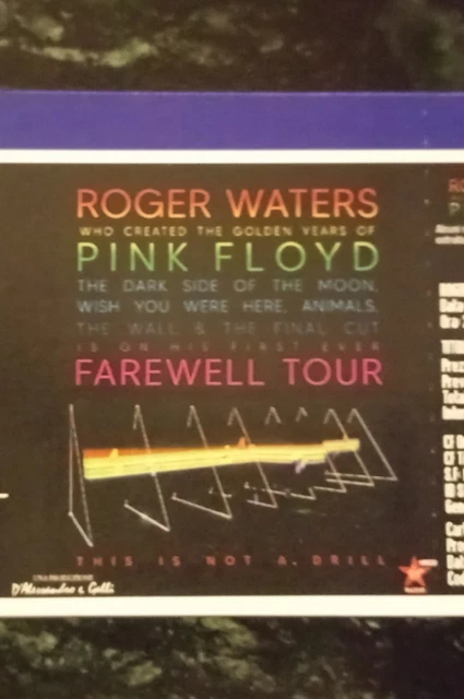 1 Biglietto Roger Waters Bologna 29/04/2023 parterre posto in piedi