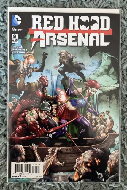 Red Hood Arsenal #9 DC Comics 2016 Sent In A Cardboard Mailer