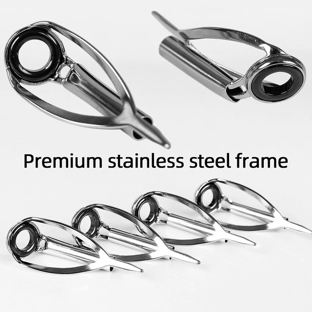 Dilwe Ensemble De Guide De Canne à Pêche 75 Pièces Ensemble De Guides De Canne à Pêche En Mer