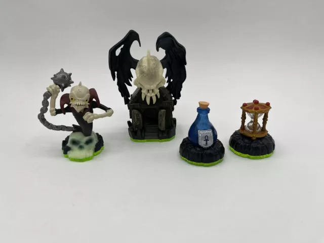 Skylanders Spyro's Adventure Darklight Crypt Set : 4 Figure Pack (FREE SHIPPING)