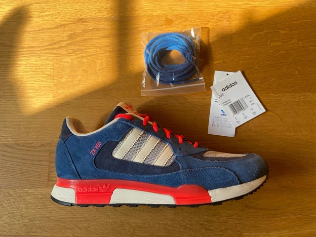 Adidas ZX 850 Originals Sneaker Blue Grey Red EU 42 UK 8 US 8,5