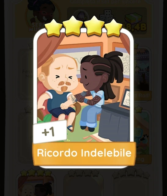 Adesivo Skyberry Per Monopoly Go – 4 Stelle ⭐⭐ – Consegna Veloce