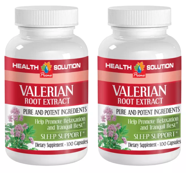 Nerve Strength Capsules - Valerian Root Extract 4:1 - Valerian Root 2B