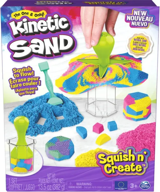 Spin Master - Kinetic Sand - Squish N Create