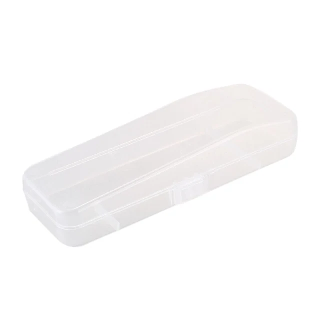 1 pieza caja de almacenamiento de viaje para hombre accesorios soporte transparente almacenamiento TraR5Z6