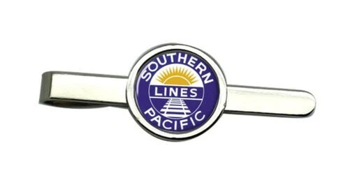 Southern Pacific Railroad Design Tie Clip