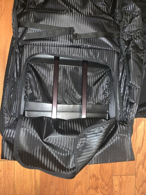 Tumi Black Wheeled Large Bifold Garment Bag Luggage 22” X 22” X 12” 9