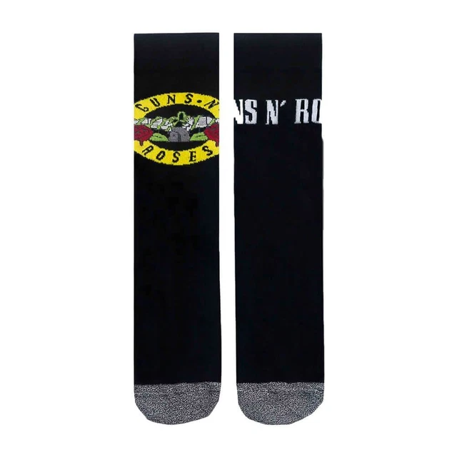 Homme Guns N'Roses Chaussettes Crew Ensemble (2 Paires) - UK 7-11 Unisexe Music