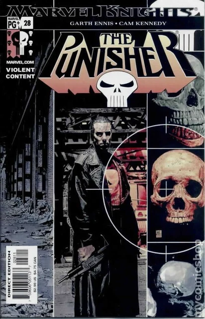 Punisher #28 VG 2003 Stock Image Low Grade