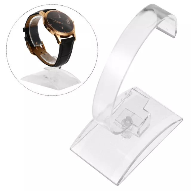 6 stück Uhrenständer Uhren Ständer Halter Aufsteller Acryl Stand Display Armband