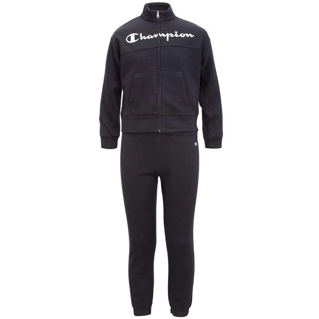 Champion Tuta da Ragazza Logo Nera Taglia 15-16 A Cod 404921-KK001