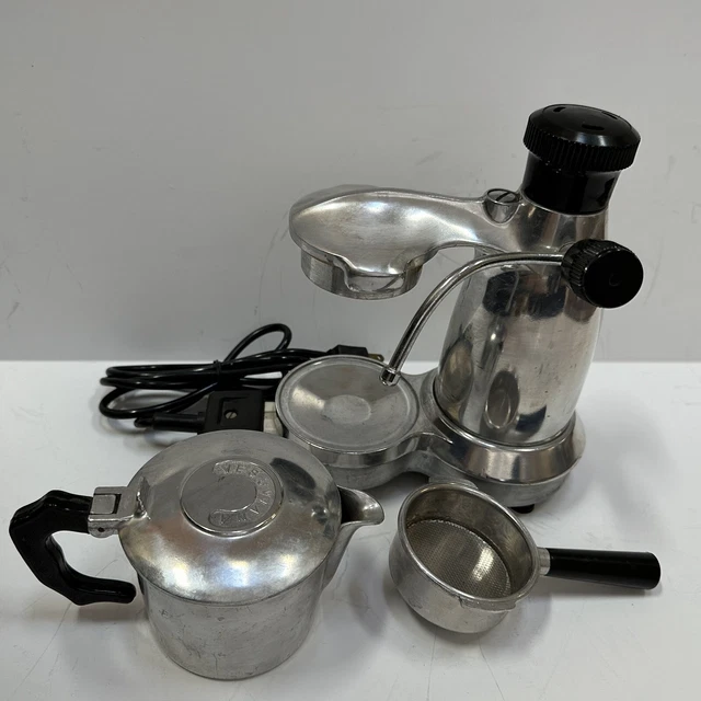 ITALIAN VESUVIANA ELECTRIC Stovetop Vintage ESPRESSO Coffee Maker Italy