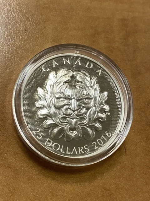 Canada Sculptural Art of Parliament 2016 $25 Proof Silver Coin