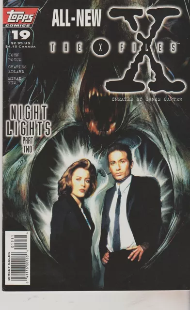 Topps Comics The X-Files #19 July 1996 1St Print Vf+