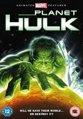 Planet Hulk DVD (2010) Sam Liu cert 12 Highly Rated eBay Seller Great Prices