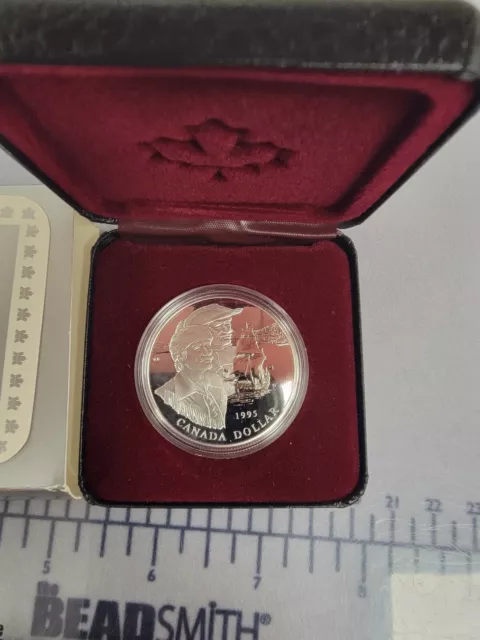 1995 Canada Silver Dollar Hudson Bay Company Proof