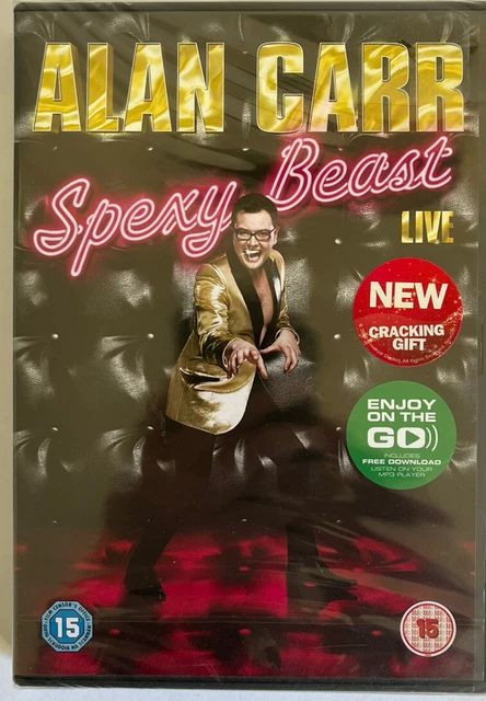 ALAN CARR DVD Sexy Beast - Region 4 Australia + 2 - Stand Up Comedy Live  Concert $17.95 - PicClick AU
