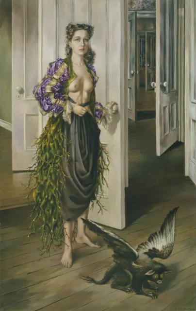 DOROTHEA TANNING Surrealism Art Poster or Rolled Premium Canvas Print "BIRTHDAY"