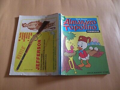 Almanacco Topolino 1971 N.170 Mondadori Disney Originale Molto Buono Bollino
