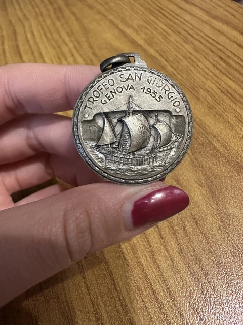 Medal Trophy San Giorgio Genova 1955 Py