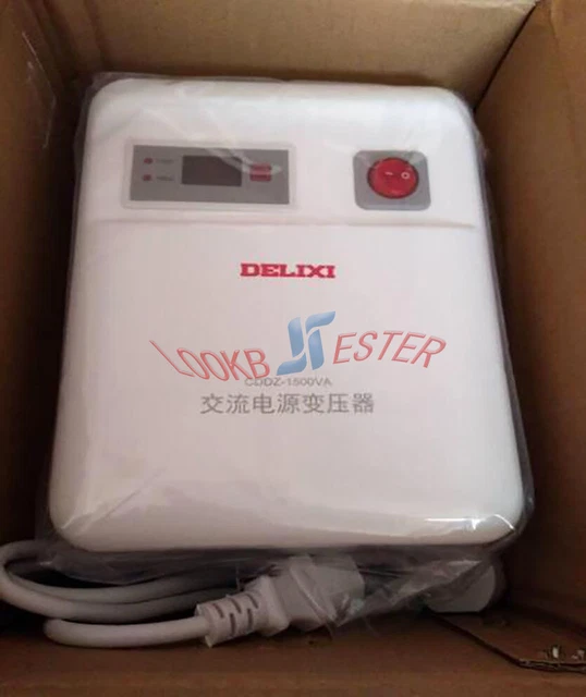 1PCS DELIXI CDDZ-1500W CDDZ-1500VA TRANSFORMER 220V to 110V NEW
