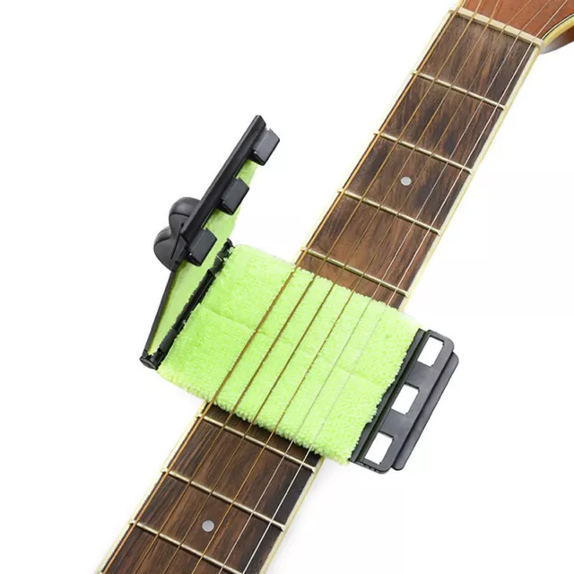 Cotton Guitar String Wiper Fingerboard Portable Guitar Strings Cleaning Tool F1