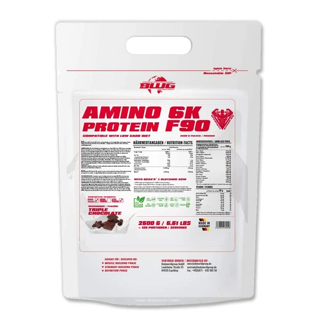 BWG Protein 6 Components 17,20€/kg) +Whey +EGG, 6K Eiweiss, 2,5kg Beutel