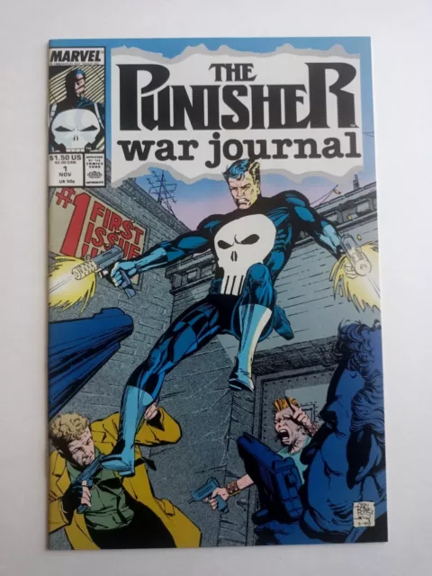 Marvel Comics The PUNISHER War Journal #1 Nov 1988 Jim Lee - VF/NM