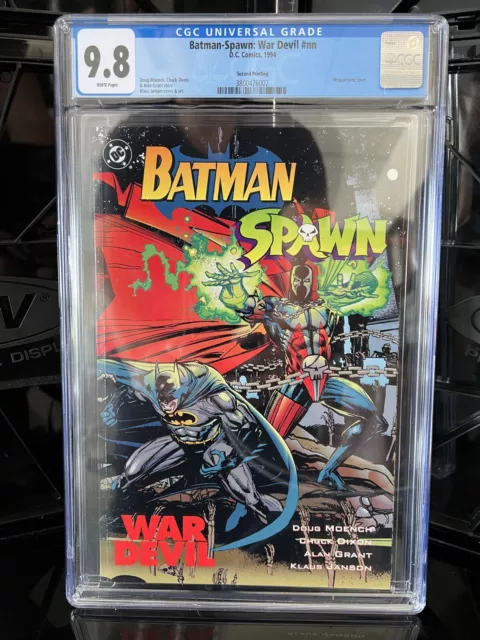 Batman Spawn War Devil #nn CGC 9.8 - ULTRA RARE 2nd Print, only 2 in Census HTF