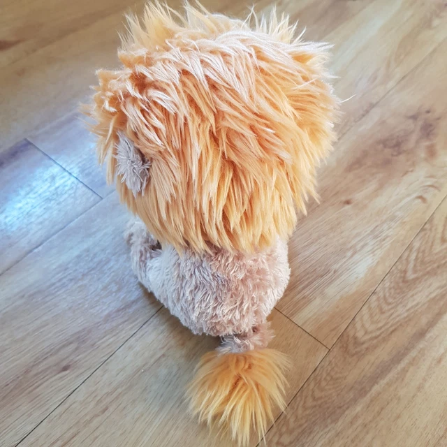 TESCO LION SOFT Toy Plush Comforter Cuddle Me Friends tiger cat stuffed