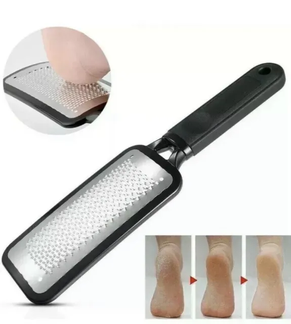 2 Pack Foot Rasp File Scrubber Hard Skin Dead Rough Callus Remover For Feet