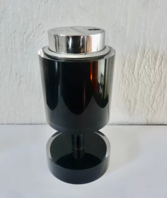 Sarome Ancien Briquet De Table Plexiglass